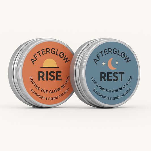 RISE & REST Двукомпонентна Система за Грижа Против Хемороиди